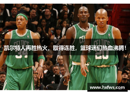凯尔特人再胜热火，取得连胜，篮球迷们热血沸腾！